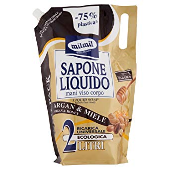 SAPONE LIQ.MIL MIL POUCH ARGAN LT.2